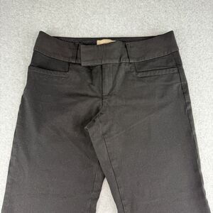 Banana Republic Ryan Fit Black Straight Leg Dress Pants Business Casual Size 6